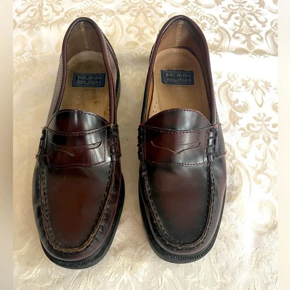 Nunn bush brown leather shoes for size 8 - Picture 1 of 8